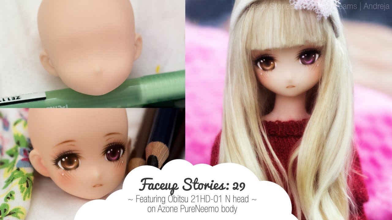 Faceup Stories: 29 Obitsu & Azone hybrid