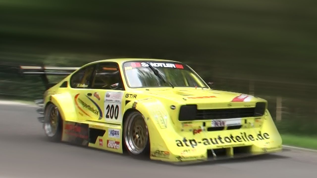 Opel C Kadett V8 1kg/ps - 750HP - Fastest Hillclimb Compilation