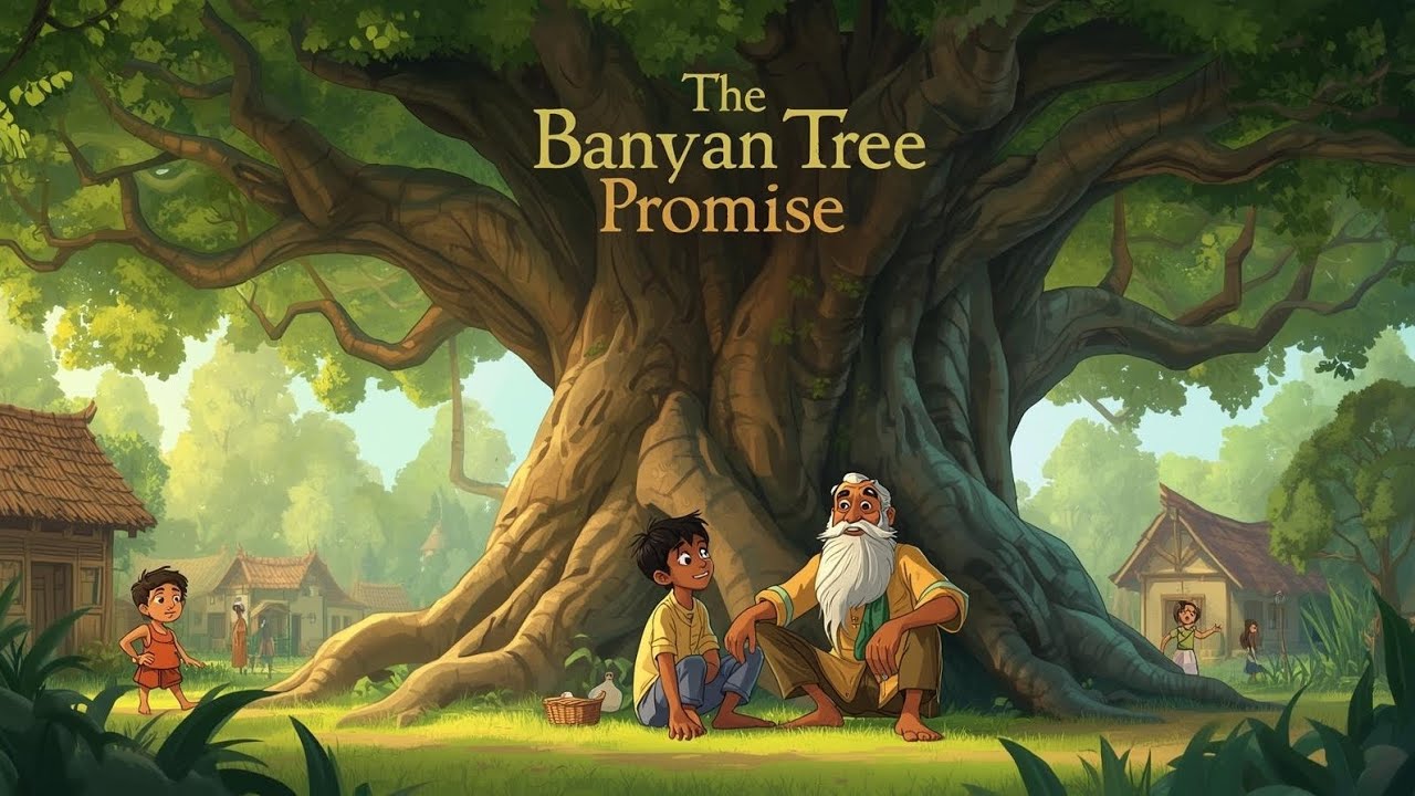 The Banyan Tree Promise – A Heart-Touching Village Tale 