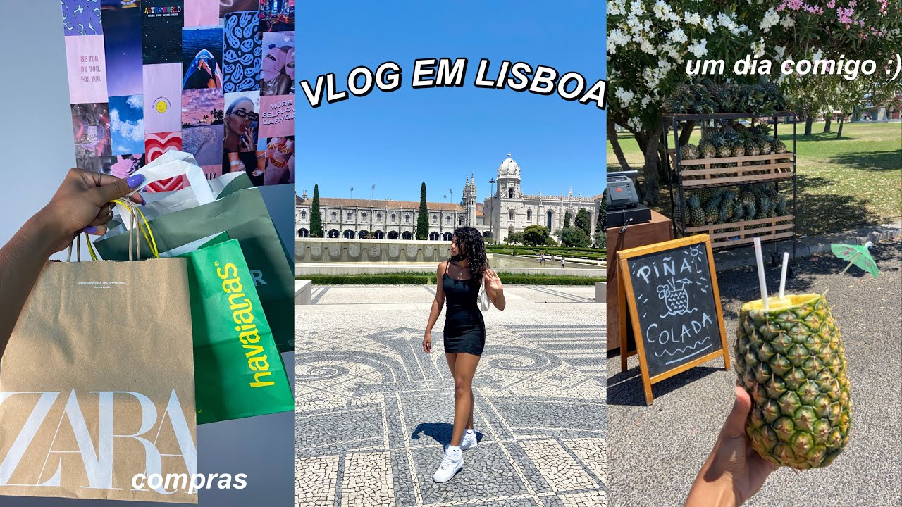 VLOG LISBOA 🇵🇹| um dia comigo, *comprei uma coisa que queria há muito tempo*