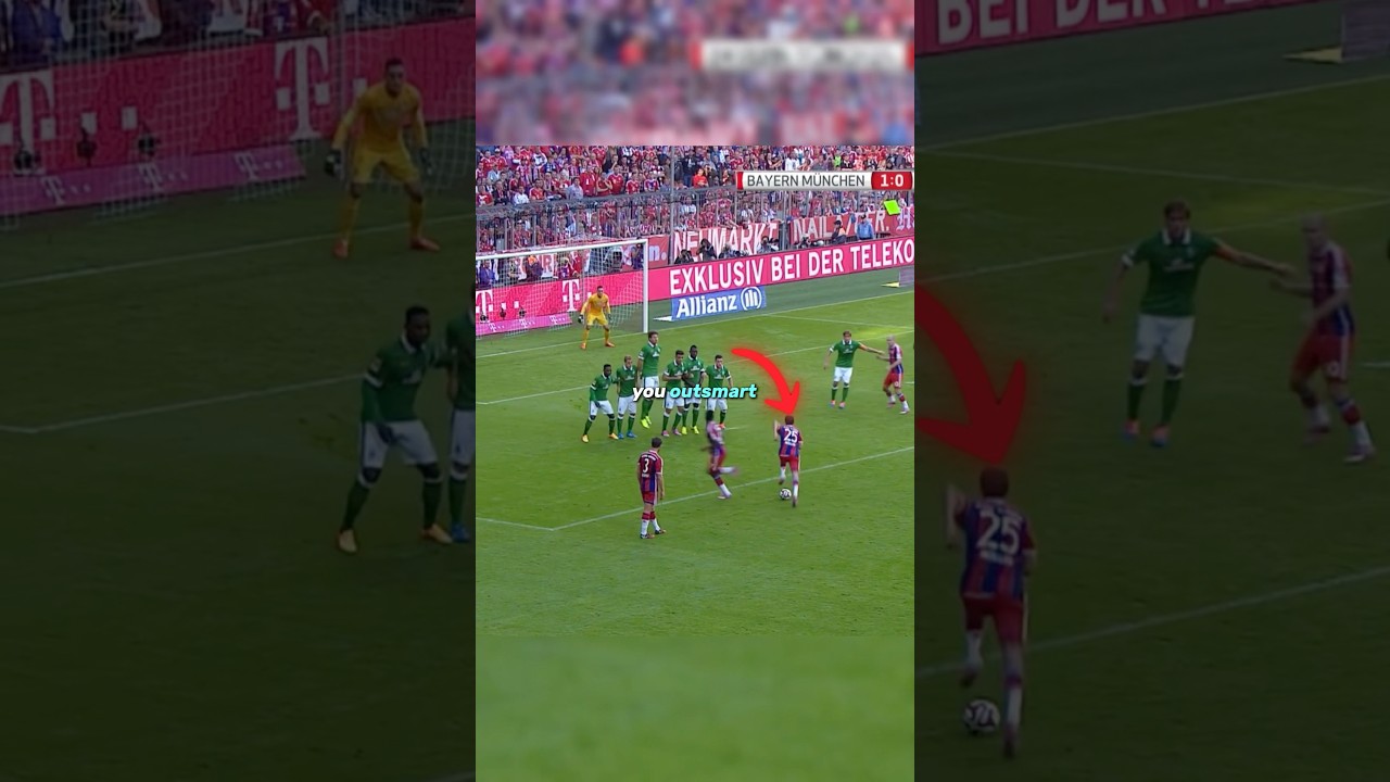 Genius Free Kick Tactic🧠