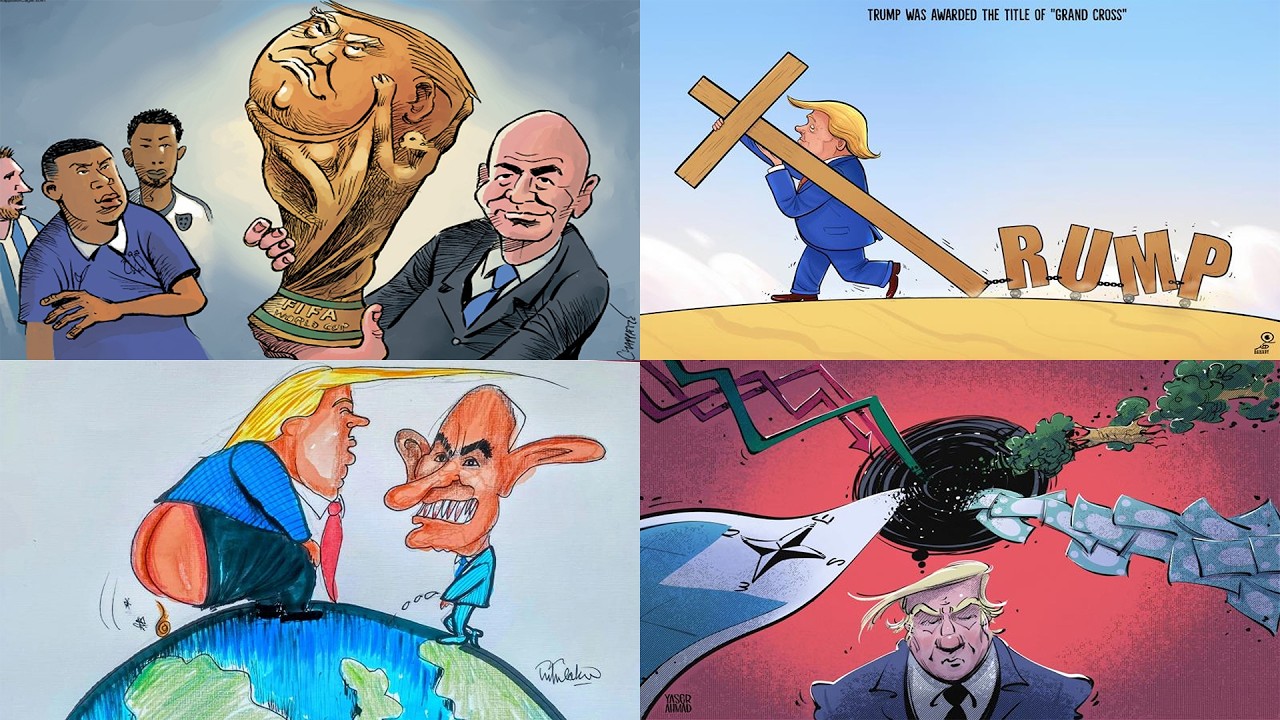 Trump Political Cartoon Show | Viral Election Satire, White House Humor & Daily Comics | June 07
