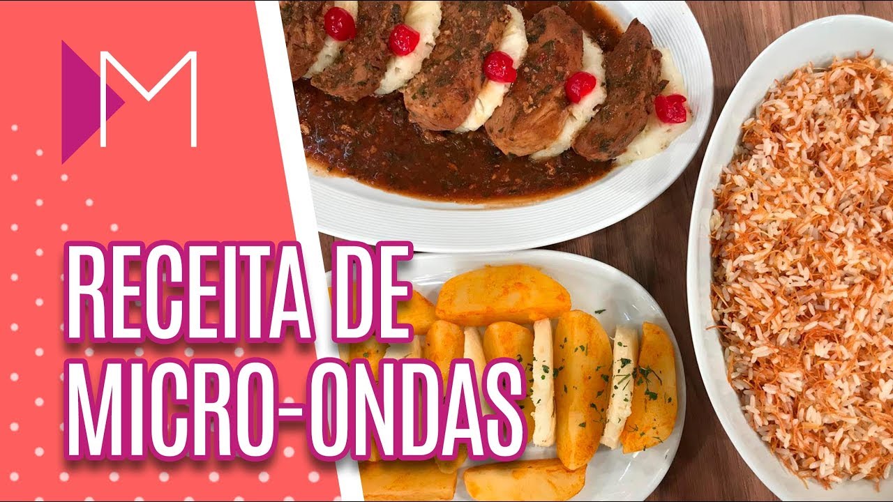 Ceia econômica feita no micro-ondas - Mulheres (18/12/2018)