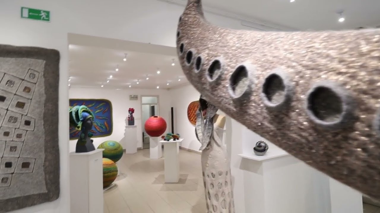 GATE—Solo Exhibition by Felt Artist Judit Pócs at the International Ceramics Studio, 2025