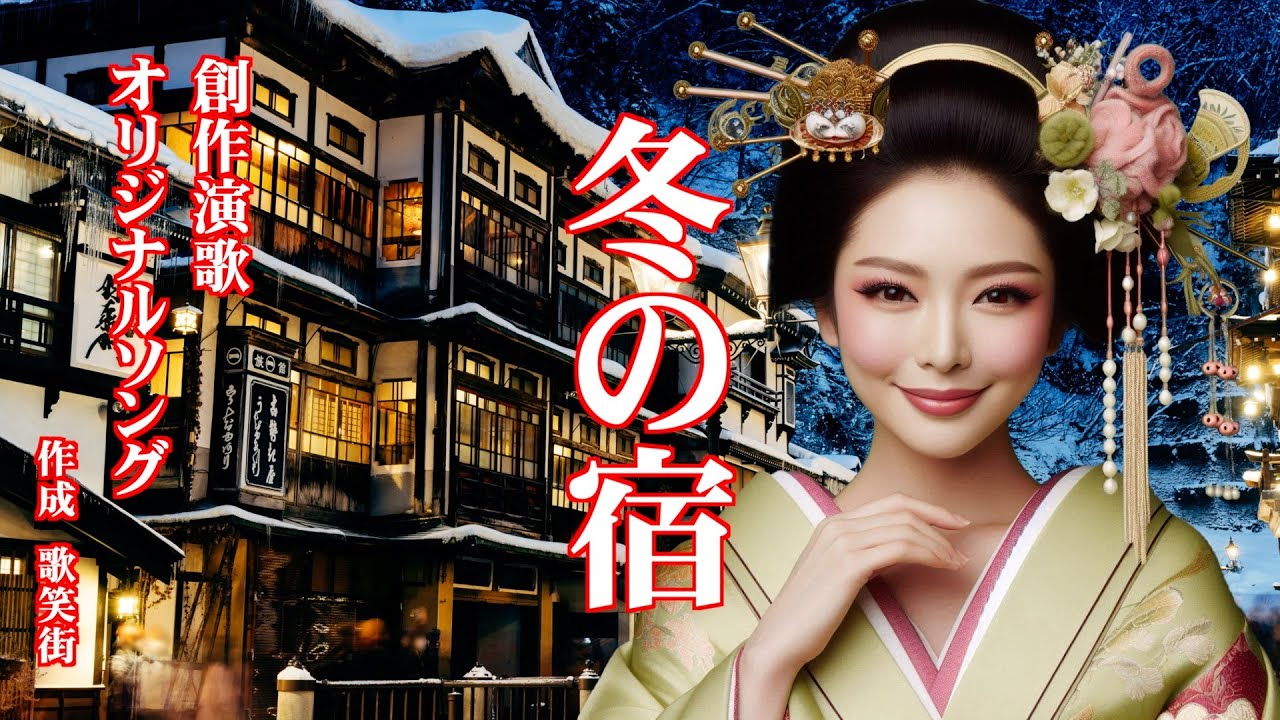 冬の宿　オリジナルソング　創作演歌