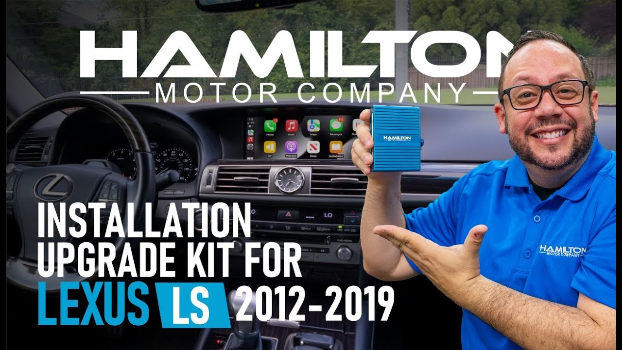 2012-2019 Lexus LS Upgrade Kit | CarPlay & Android Auto Installation Guide
