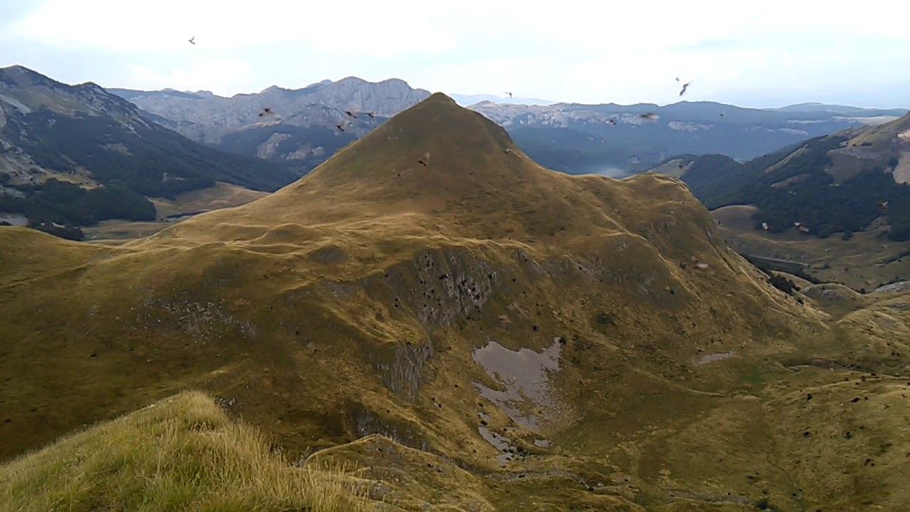 Zelengora. Nad jeziorem Orlovacko.