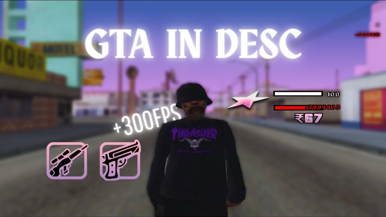 PINK GTA V1 SAMP HIGH FPS MODPACK FOR LOW END PC [GTA IN DESC] (ANTILAG)