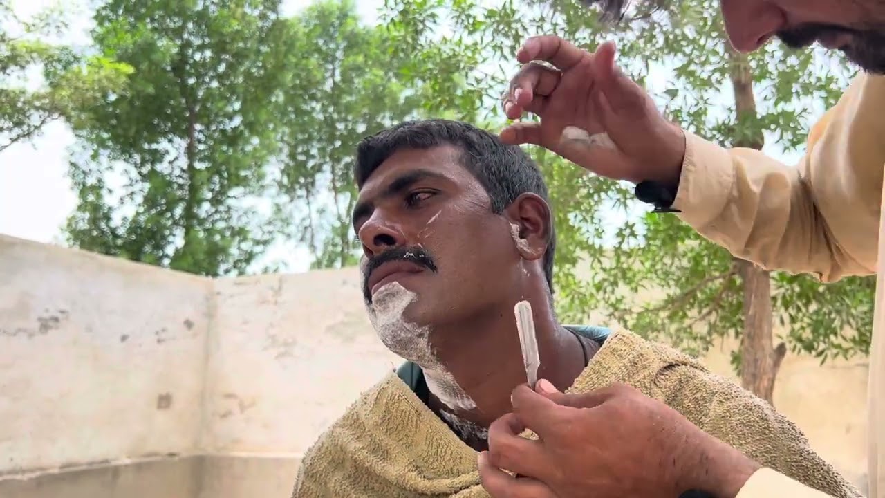 ASMR shaving 🪒 but barber in old style || ASMR full relax and sleep 
