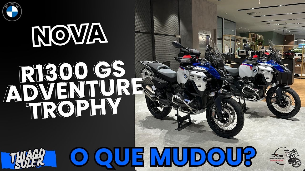 Nova R1300 GS ADVENTURE TROPHY, O que mudou?