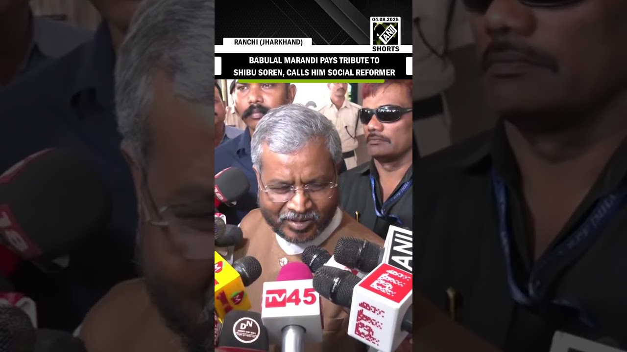 &ldquo;Was also a social reformer&rdquo; Jharkhand BJP Chief Babulal Marandi pays tribute to Shibu Soren