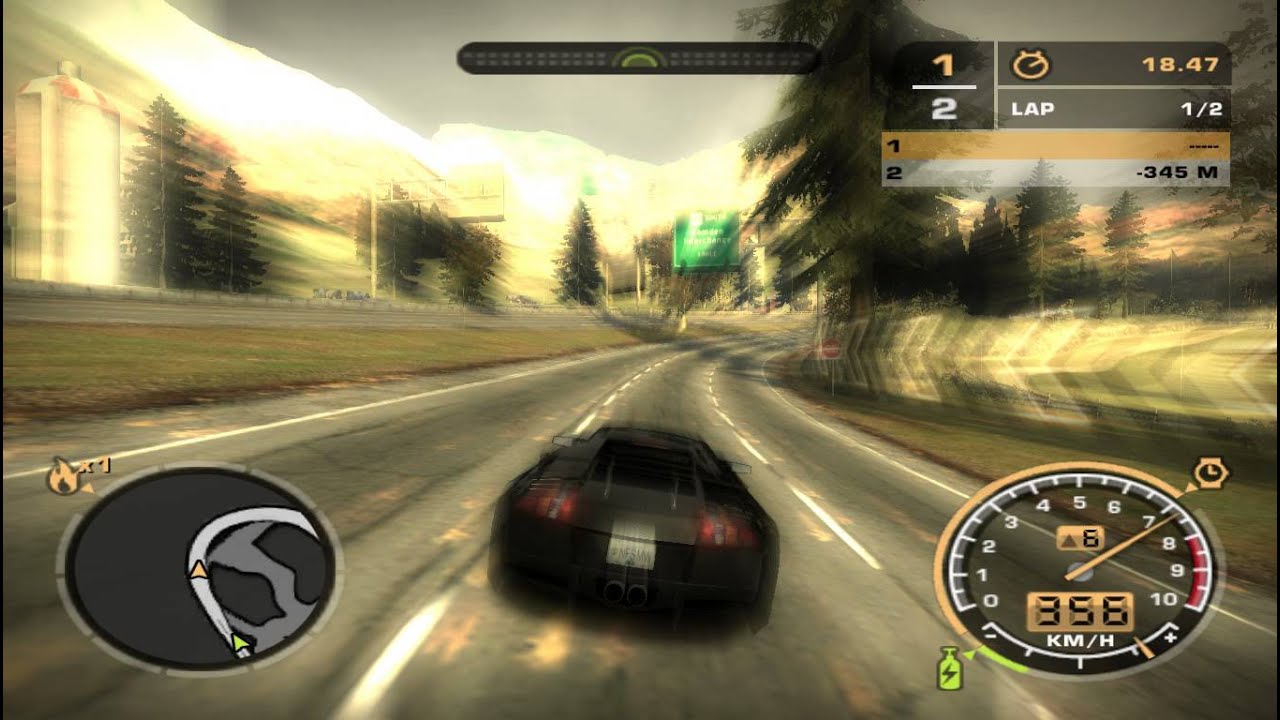 was bored in NFS:MW so i tried to go over 400 km/h