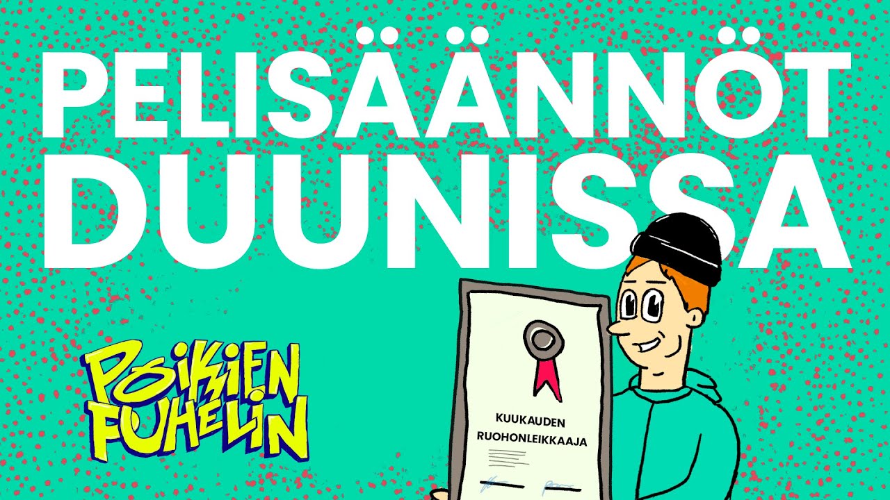 TYÖPAIKKA I Säännöt duunissa?