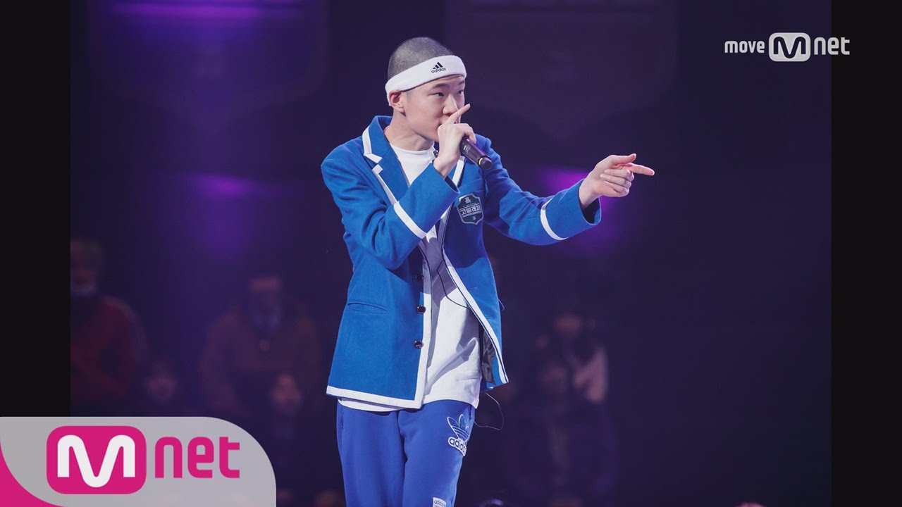 School Rapper [5회] 감탄사 연발! 프리스타일 최강자 &prime;조원우&prime; @ 지역대항전 제시어 프리스타일 배틀 (부산경상) 170310 EP.5