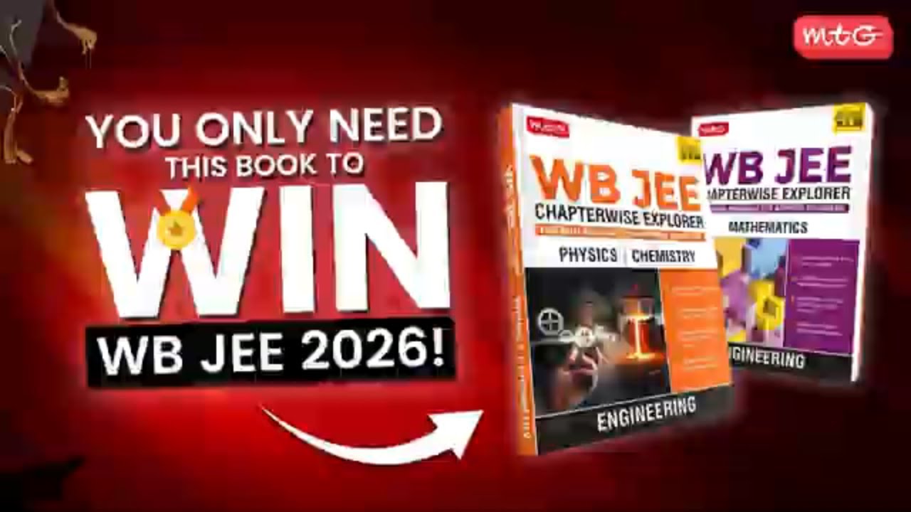 Стратегия подготовки к WBJEE 2026 + Программа WBJEE + Вопросы прошлых лет по главам | MTG WBJEE п...