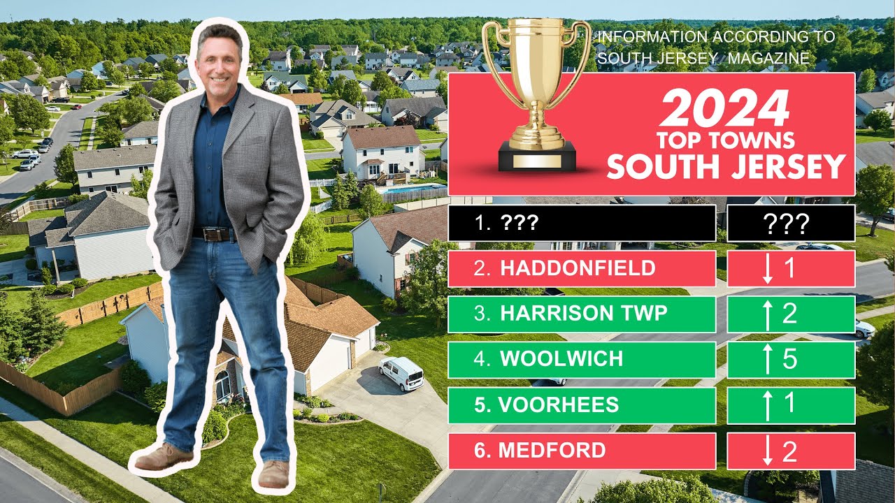 TOP 10 Towns in South Jersey 2024!