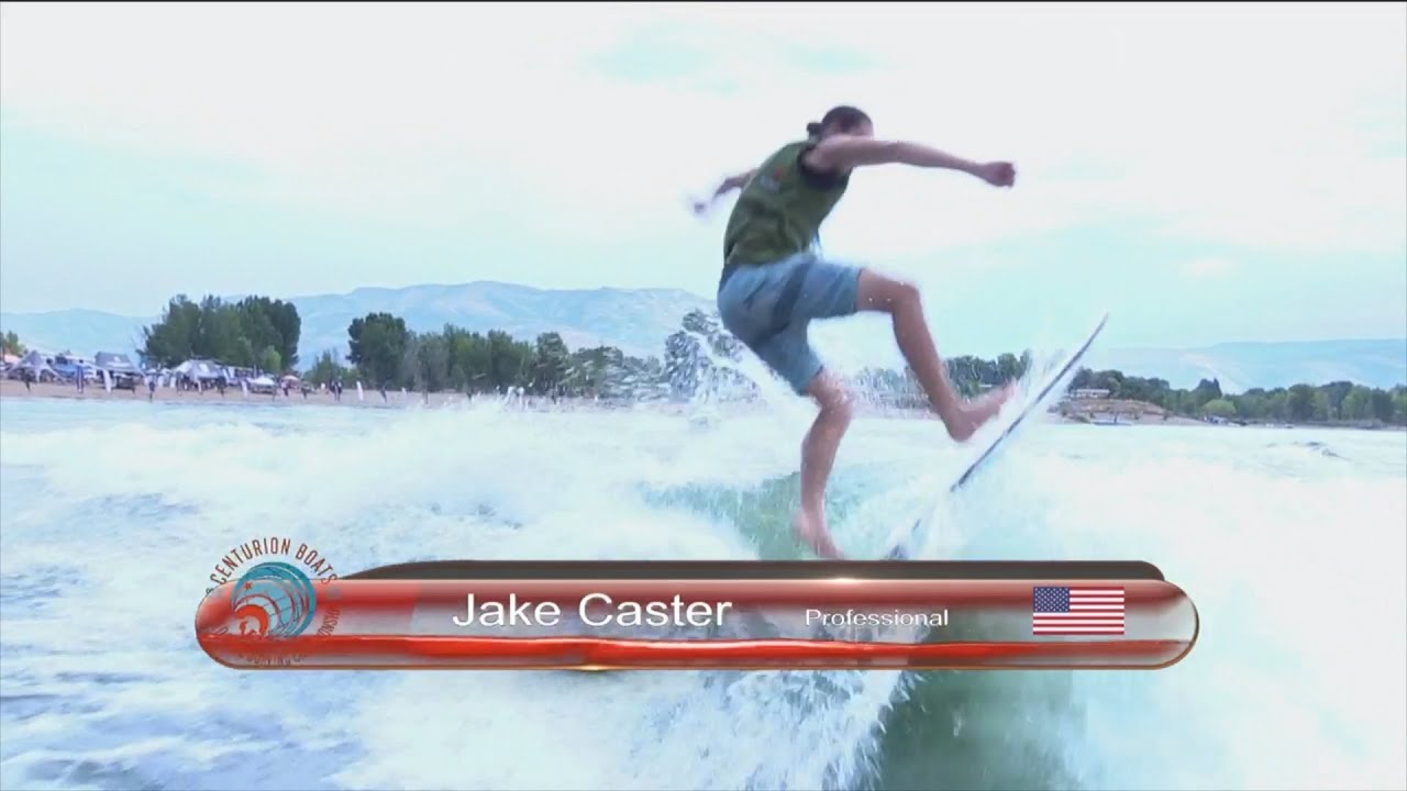 2019 &ndash; World Wake Surf Championship &ndash; Pro Men Surf &ndash; Jake Caster