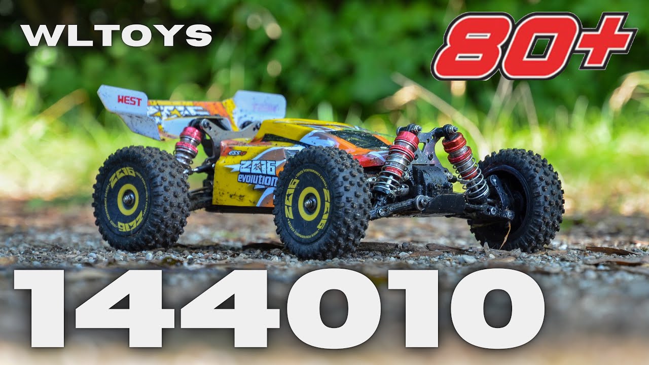 BESTES RC CAR 2022?! WLTOYS 144010 BRUSHLESS BASHING + SPEEDTEST | FERNGESTEUERTE AUTOS