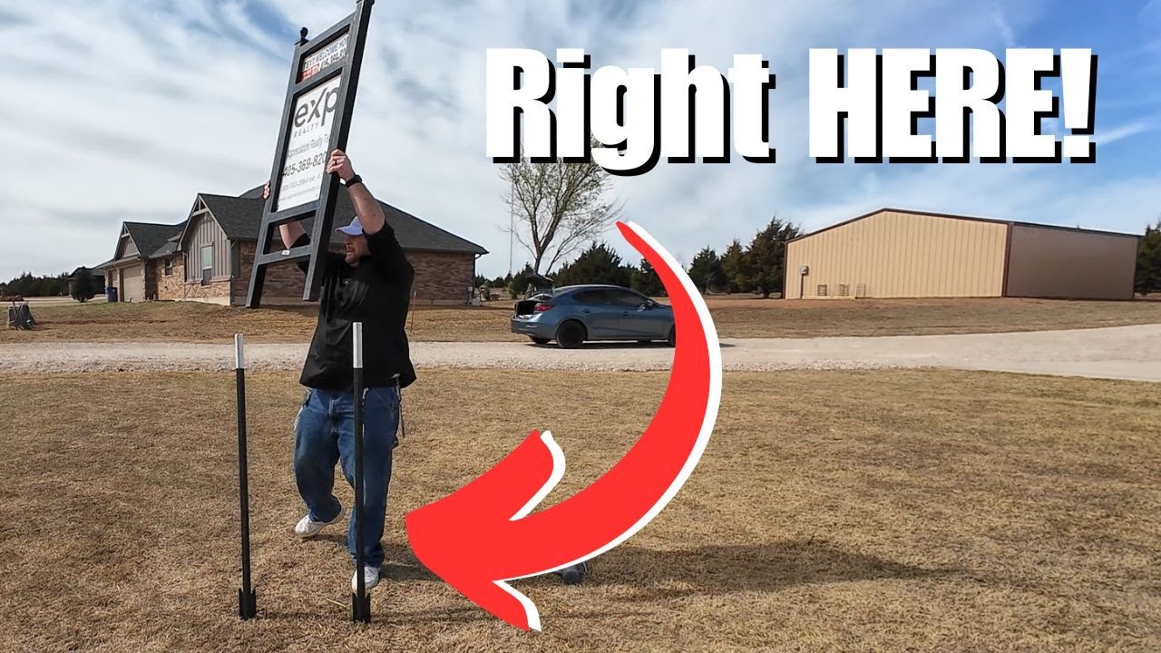 REALTORS | My TIPS For Real Estate Yard Sign Installation & Placement | eXp Realty eXplained