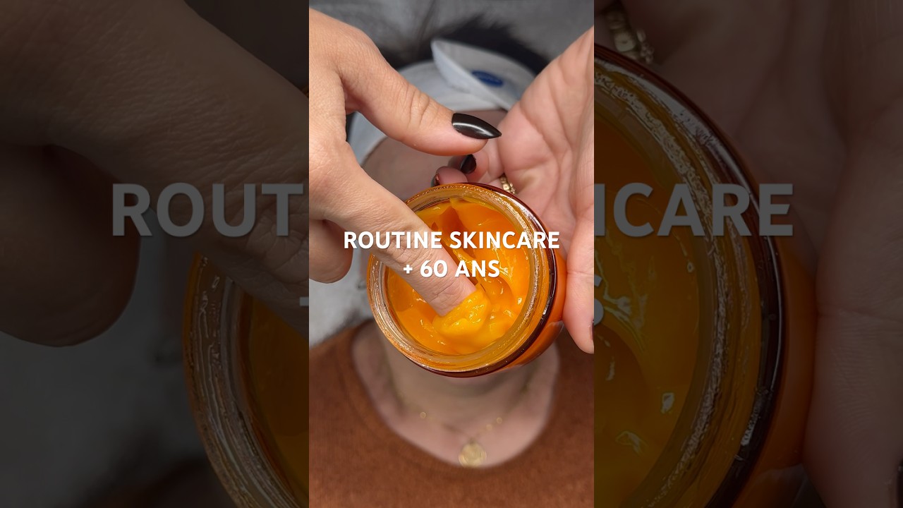 Routine visage + de 60 ans #skincare #soin #beaut&eacute; #routinebeaut&eacute; #antiage