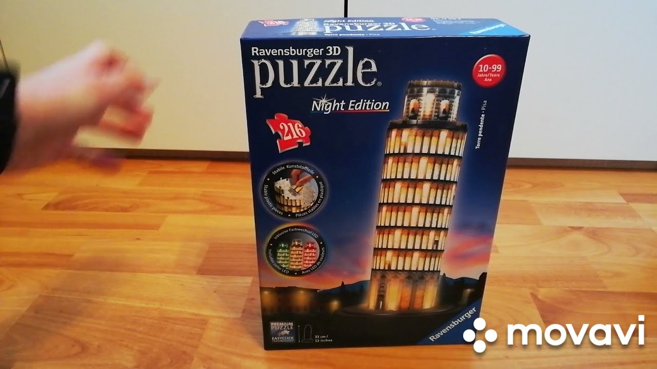 Schiefer Turm von Pisa 3D Puzzle
