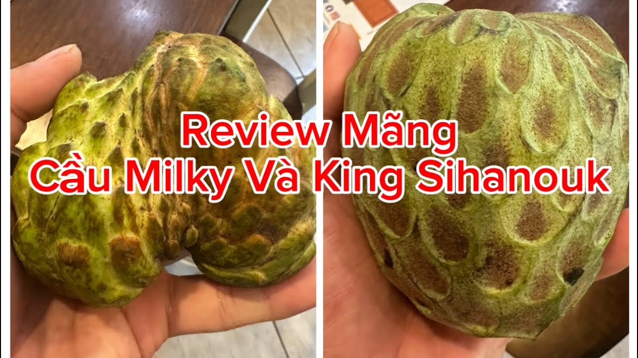 Review Mãng Cầu Milky Và King Sihanouk Cambodia