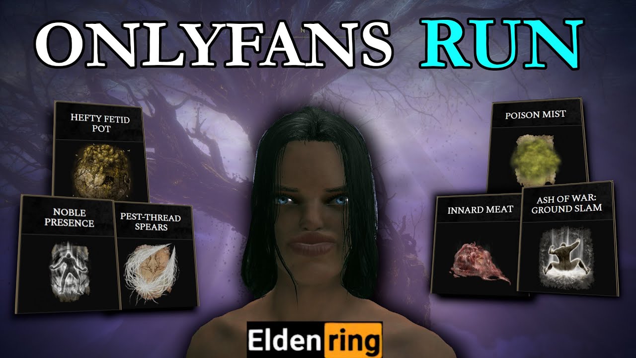 Elden Ring but im only using the weirdest items...