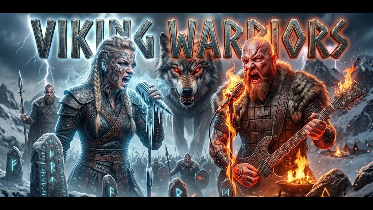 Best Viking Music 2026 ⚔️ Epic Valhalla War Songs | Powerful Norse Battle Mix for Focus & Workout