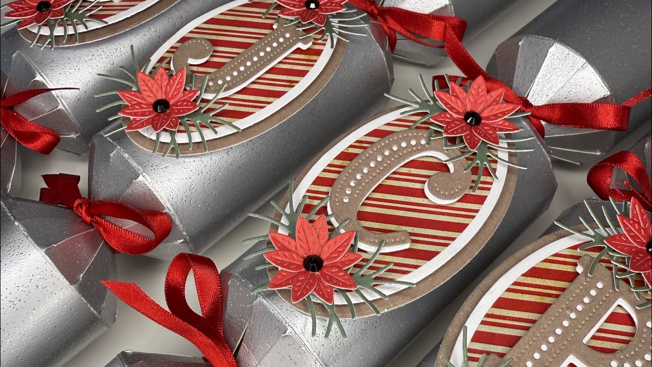 Christmas Crackers with Hunkydory Crafts 
