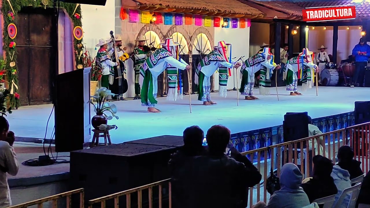 Danza de los viejitos de jarácuaro ambas categorías 52⁰ concurso artístico de la raza purépecha