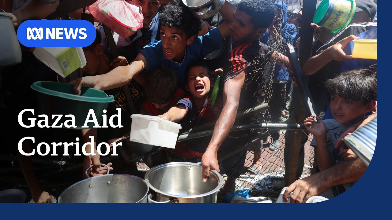 Israel launches aid drops into Gaza, promises to create humanitarian corridor | ABC NEWS