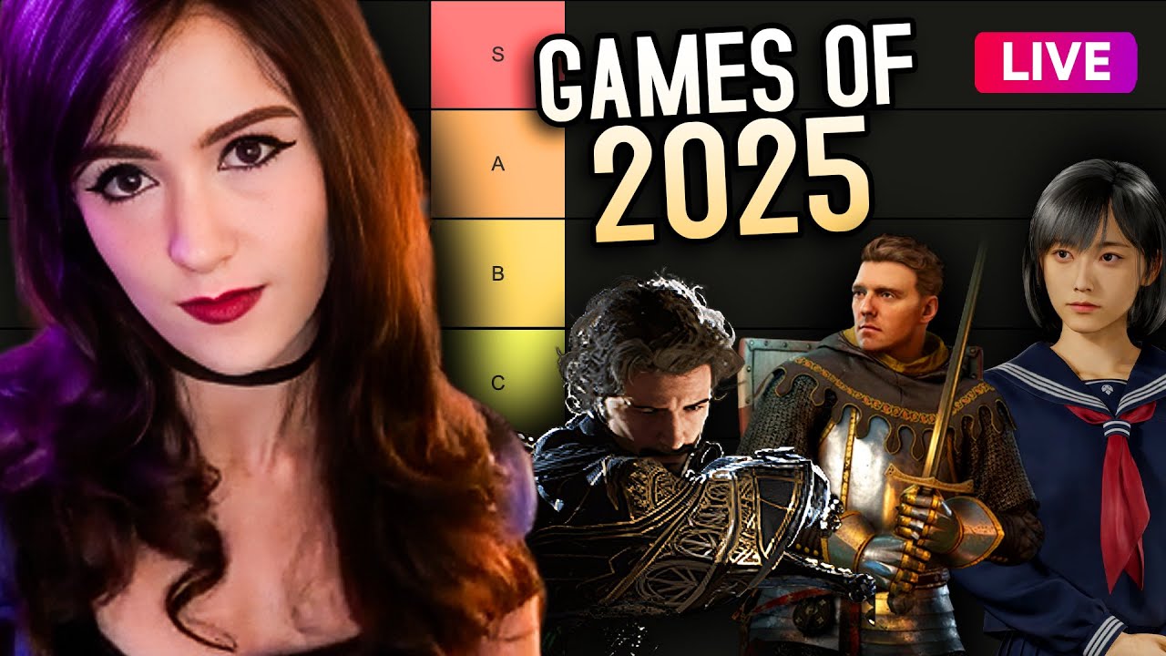 Ranking Every Game I Played in 2025!
