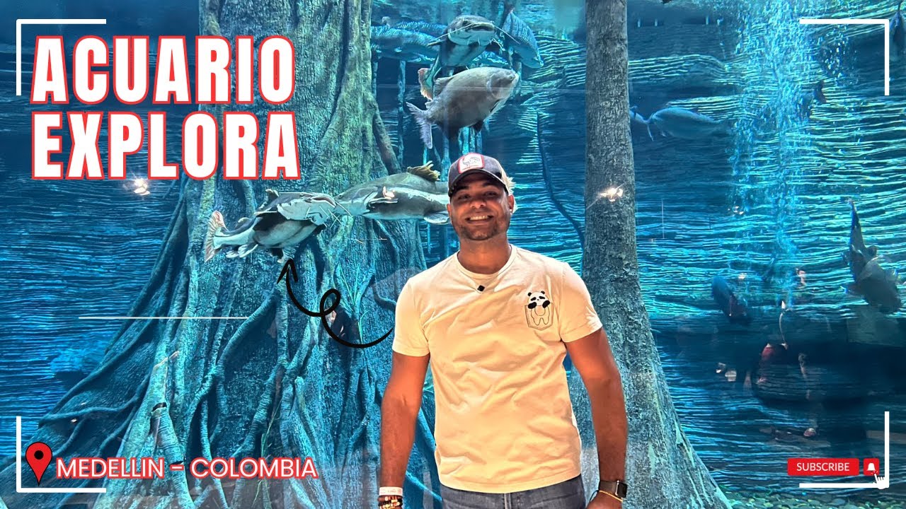 ACUARIO Parque EXPLORA  (Medellin- Colombia) Vale la Pena Visitarlo?