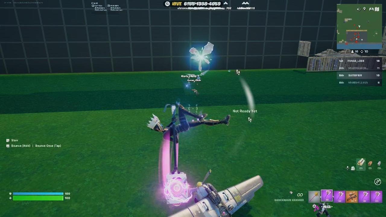 trolling in 1v1 with every gun 😂