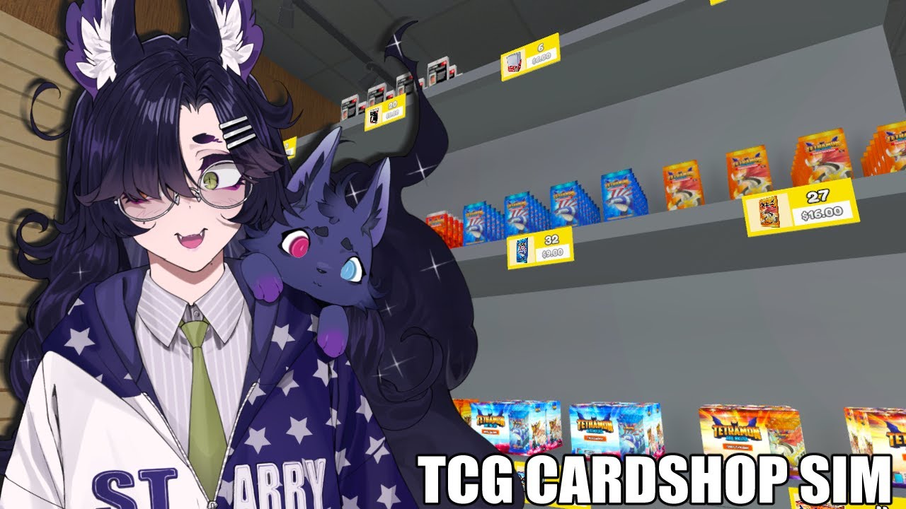 [TCG CARD SHOP SIM] SWIMMIN IN SUCCESS!!! | EN VTUBER