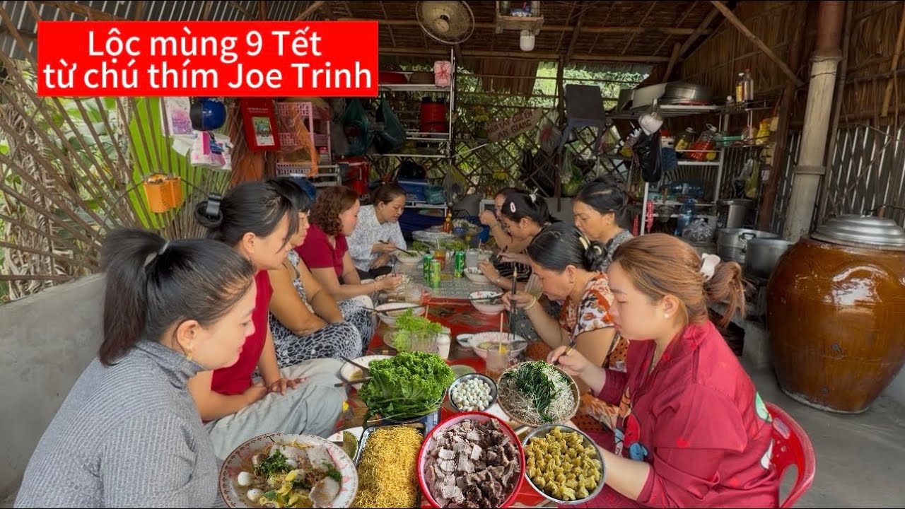 Mùng 9 Tết Cả Nhóm Nhận Lộc Từ Chú Thím Joe Trinh/Tập 98