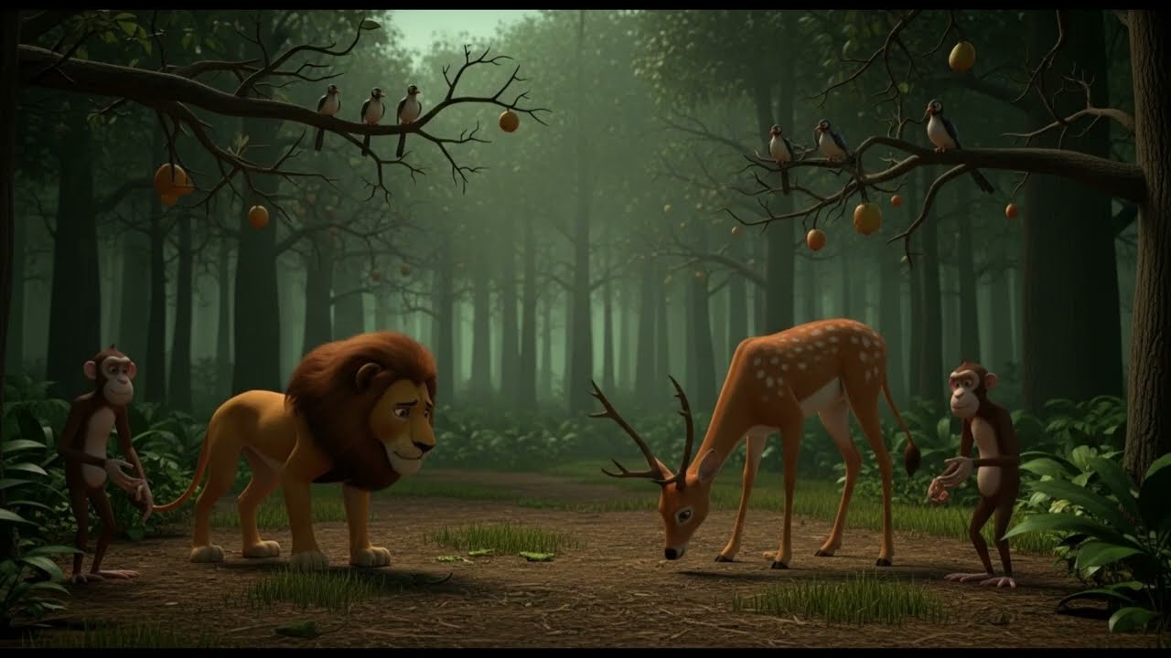 The Jungle That Fought Back 🌳 | Emotional 3D Animated Moral Story for Kids 🌱🐾