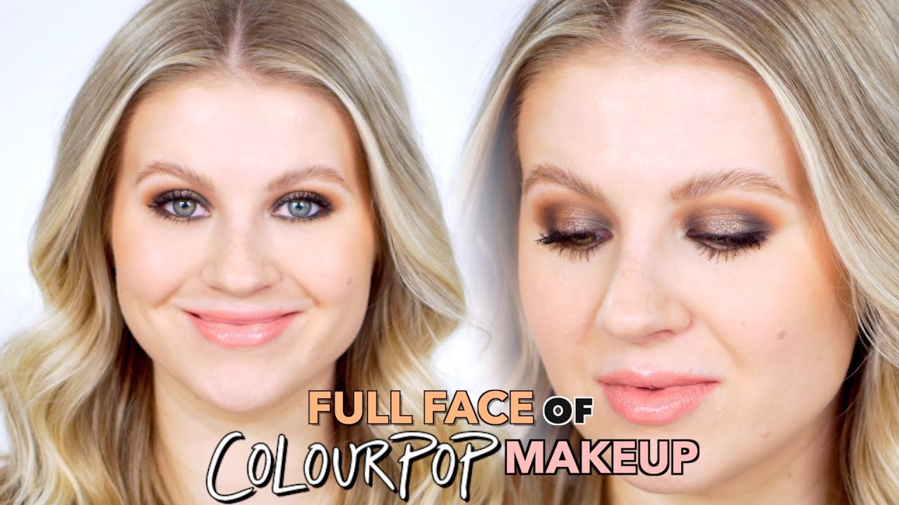 Full Face of Makeup by COLOURPOP!