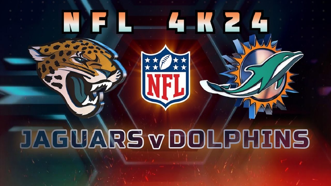 NFL 4K24 | Jacksonville Jaguars at Miami Dolphins | PCSX2  | NFL 2k4 | 4K |