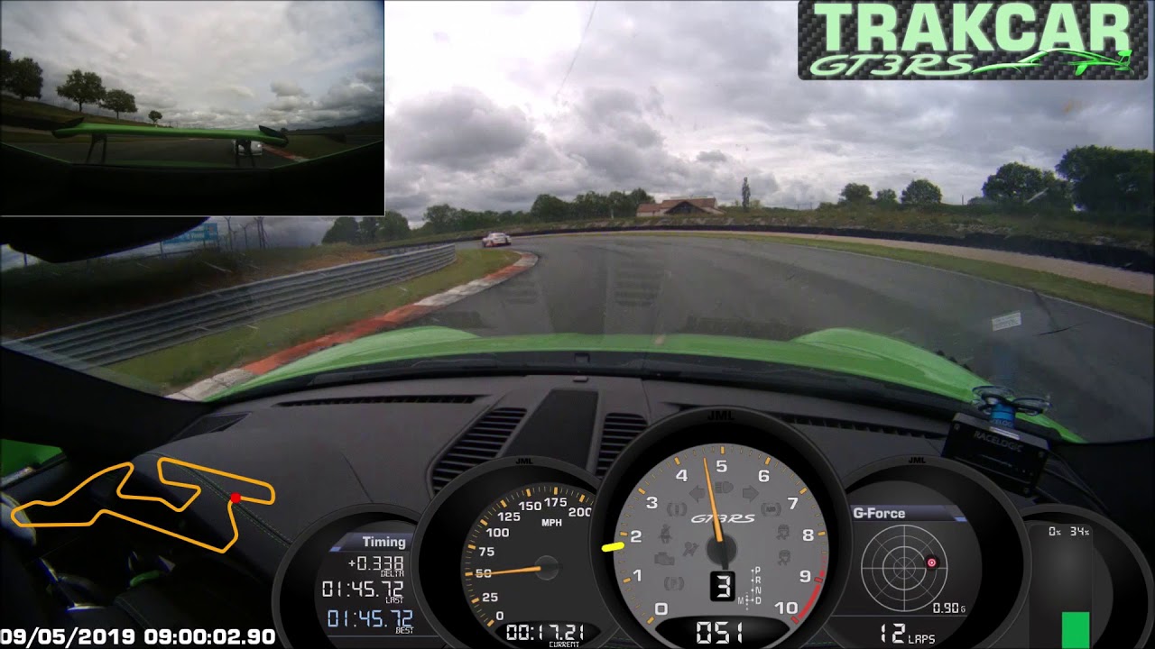 TRAKCAR '19RS a few laps at Val de Vienne