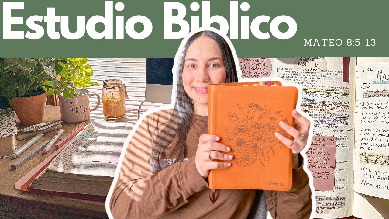 ESTUDIA LA BIBLIA CONMIGO | MATEO 8:5-13 #estudiobiblico #2024 #biblia
