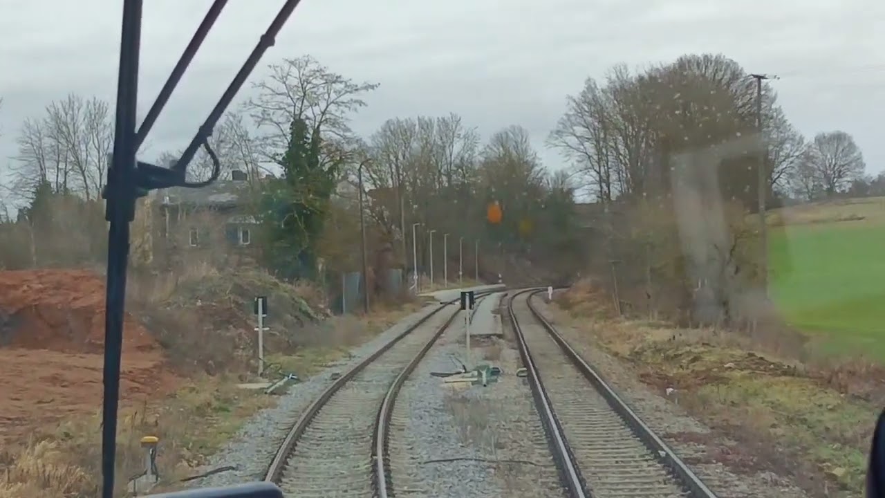 Cab View: RB62 Wassertrüdingen - Gunzenhausen - Pleinfeld (Langlau fehlt leider)