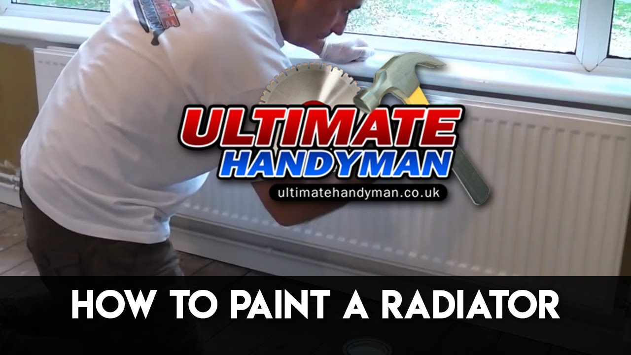 How to paint a radiator