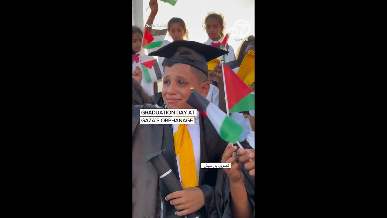 Graduation day at Gaza's orphanage