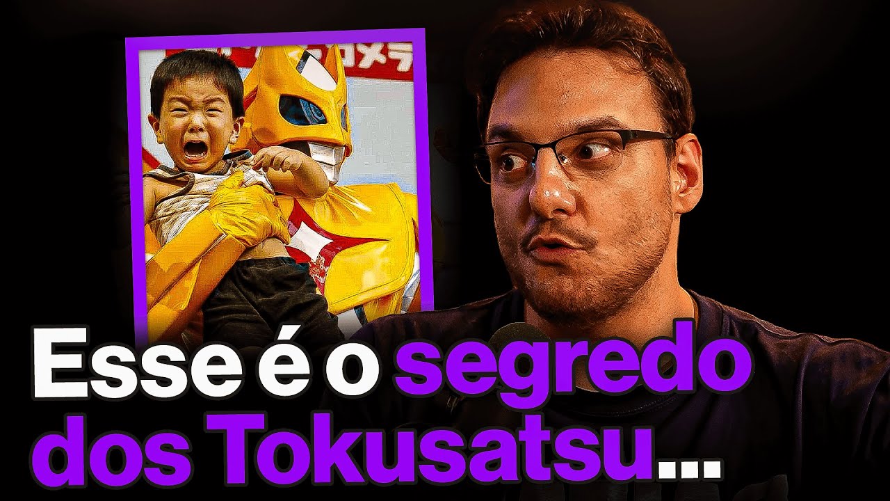 ESPECIALISTA explica O MUNDO DOS TOKUSATSU (com Ricardo Cruz)