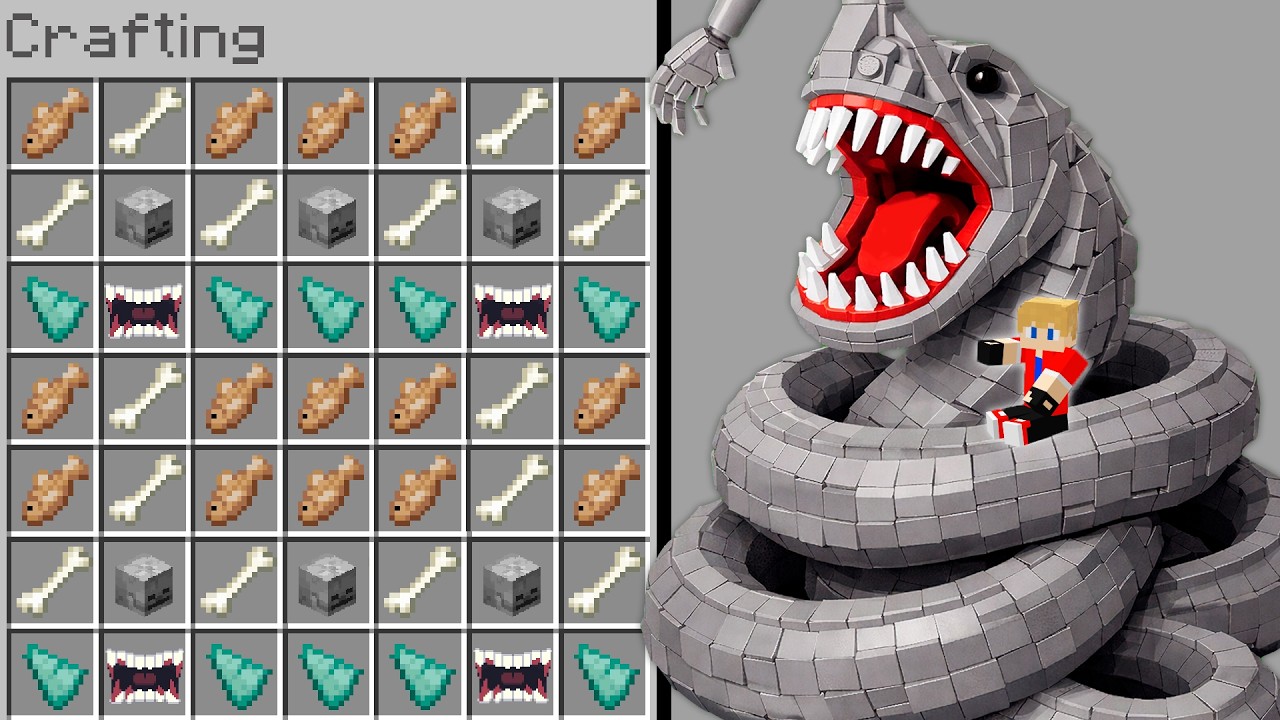 Я могу создавать МОРСКИХ МОНСТРОВ в Minecraft!