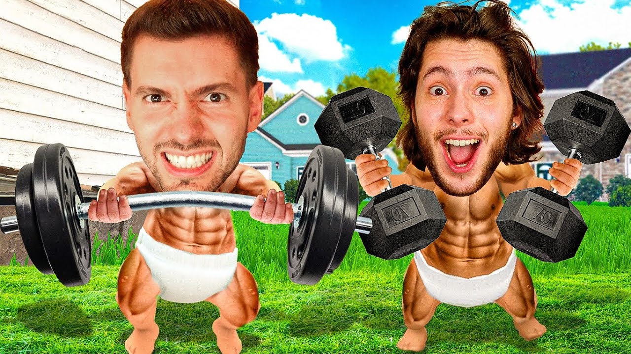 LIPÃO e SKORPION jogando como BEBÊ MAROMBA! - Who's Your Daddy 2