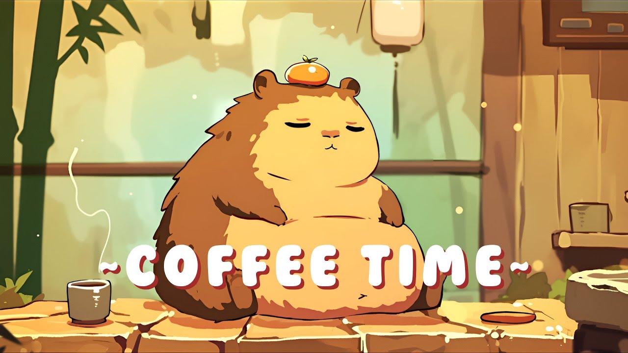 [Extended Mix] Capybara Lofi Radio - Chill Jazz Beats to Relax/Study ~ Warm Feelings ~ 🦫 📝
