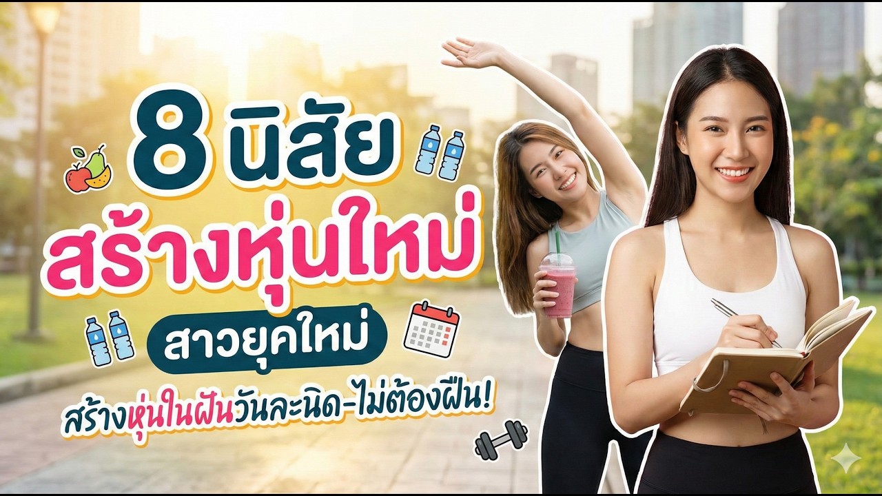 8 นิสัย 'สร้างหุ่นใหม่' สำหรับสาวยุคใหม่ สร้างหุ่นในฝันวันละนิด-ไม่ต้องฝืน!
