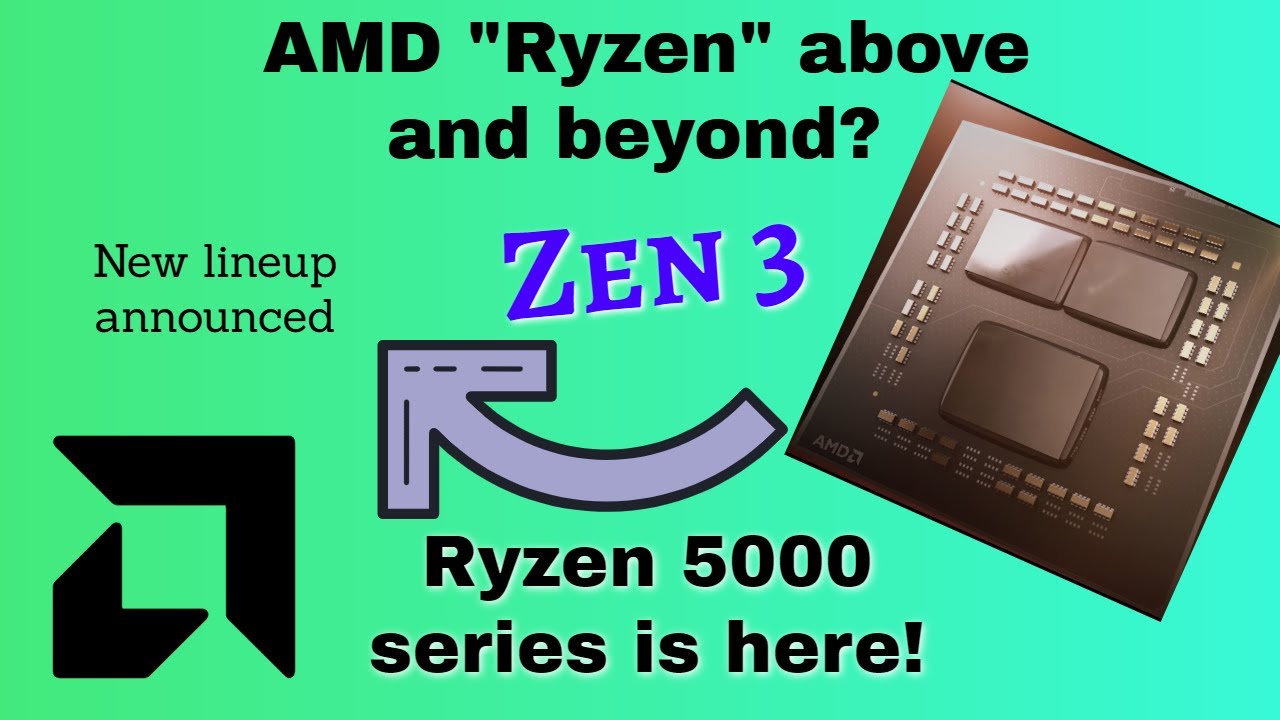 Zen 3 Launch: Ryzen 5000 Series (Let's Talk CPUs!)
